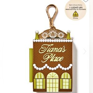 Bath & Body Works Disney Tiana Pocketbac Light Up Holder  Hand Sanitizer